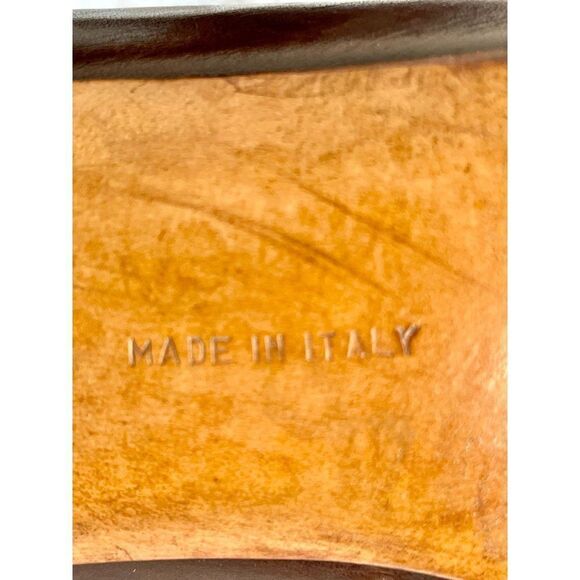 Ferragamo Brown Perforated Spectator Pumps Size 8 AA - Picture 8 of 8